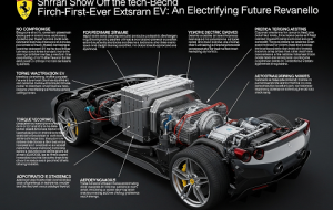 الکتریکی‌سازی! فراری از تکنولوژی پشت اولین ماشین برقی‌اش رونمایی کرد